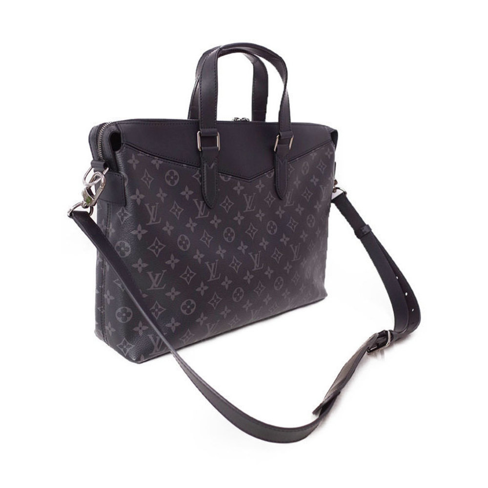 Louis Vuitton Monogram Briefcase Eclipse Bag Blac… - image 1